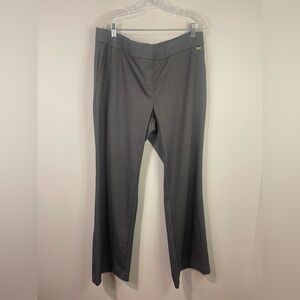 Anne Klein Black and White Patterned Trousers